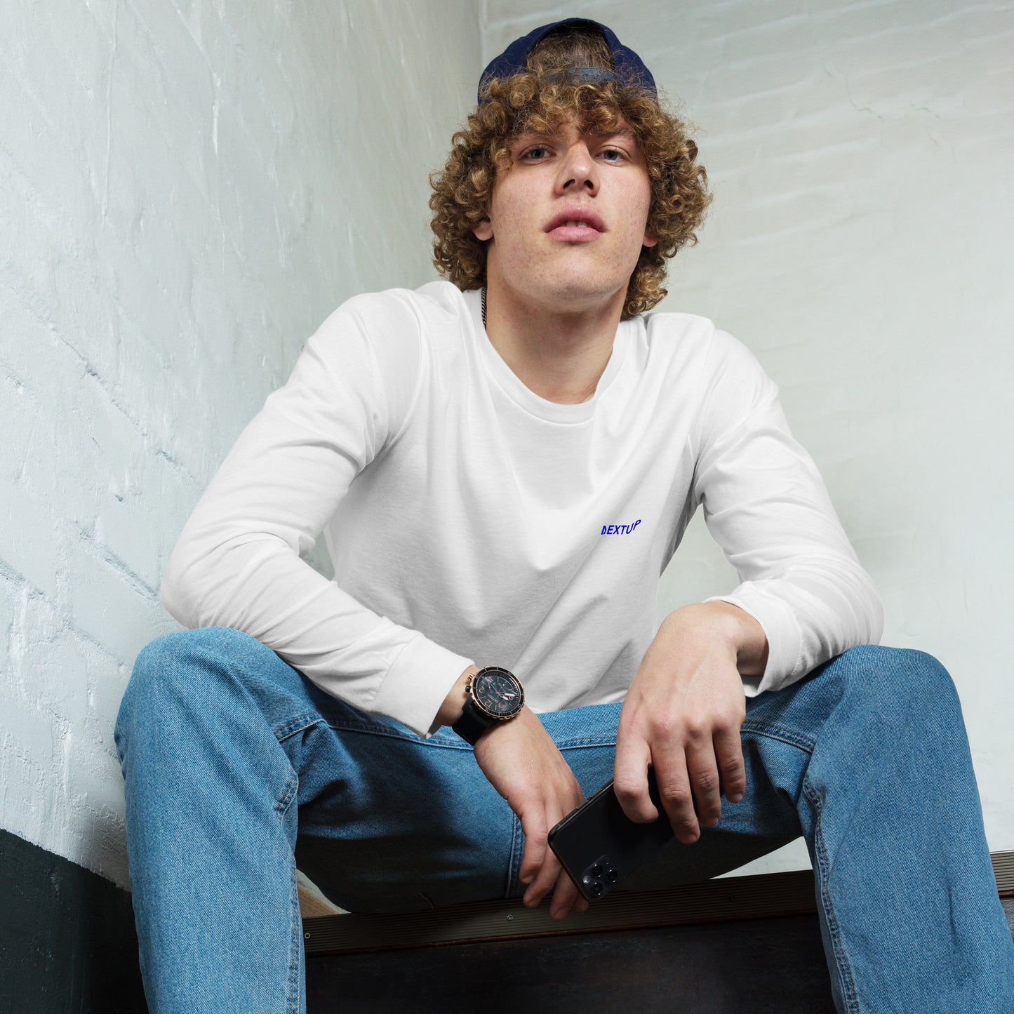 'Worldwide Comedy Collective' - Unisex Long-Sleeve Tee-Shirt