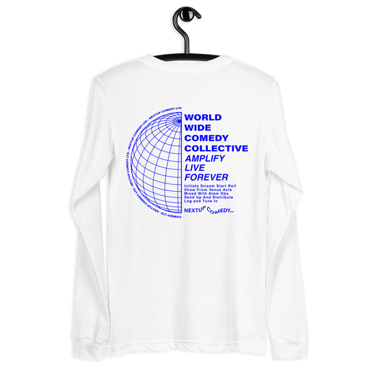 'Worldwide Comedy Collective' - Unisex Long-Sleeve Tee-Shirt