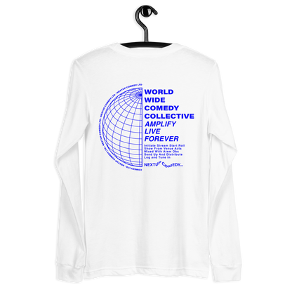 'Worldwide Comedy Collective' - Unisex Long-Sleeve Tee-Shirt